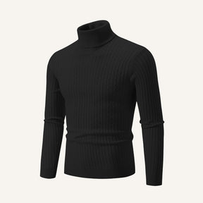 Sueter Pulover Masculino de Gola Alta Rizzo preto