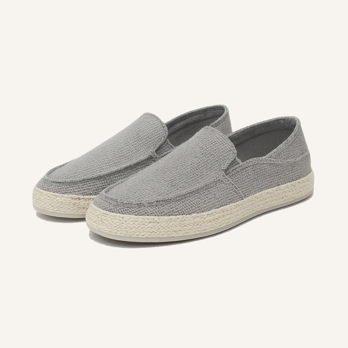 Tênis loafer Tramado Slip On Masculino Nattuli cinza