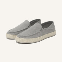 Tênis loafer Tramado Slip On Masculino Nattuli cinza