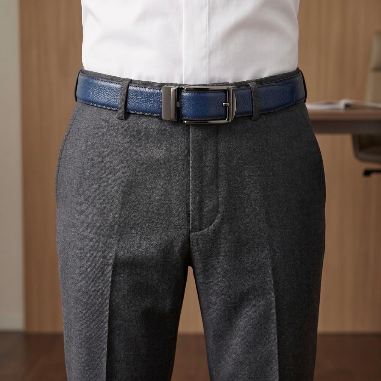 Cinto Masculino de Couro Premium Falcon