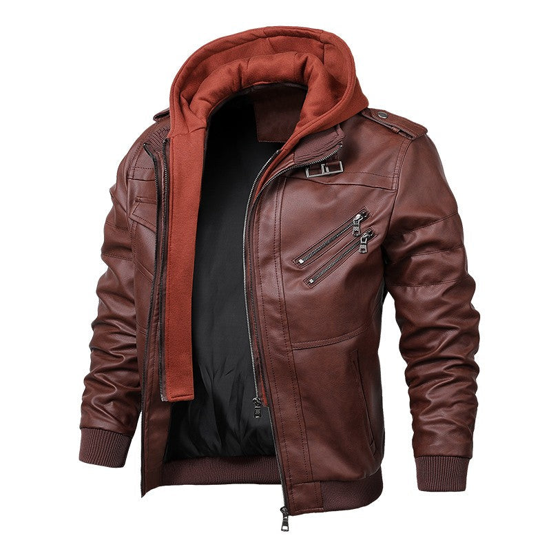 Jaqueta Masculina em Couro Genuino - Dark Rider