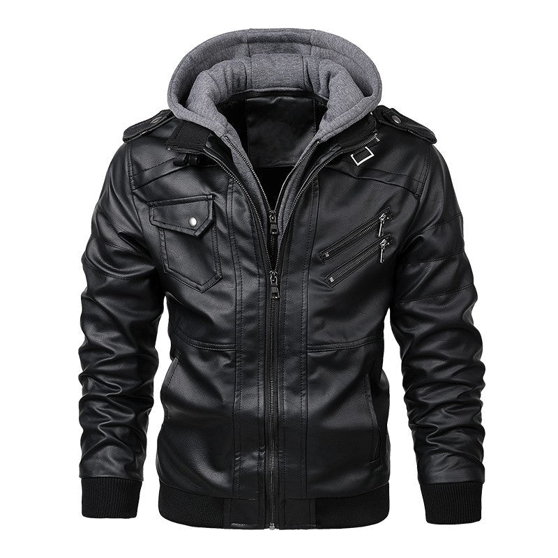 Jaqueta Masculina em Couro Genuino - Dark Rider